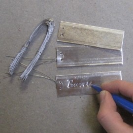 Etiketten wetterfest