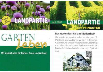 Besuchen Sie uns auf dem Gartenfestival im Freilichtmuseum in Grefrath! 